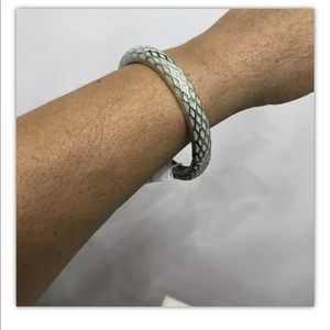 Sophia Honey Lust Mint Blue SilverTone Stretch Bangle Women’s bracelet